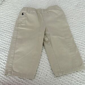 Toddler Polo by Ralph Lauren  Beige Pants